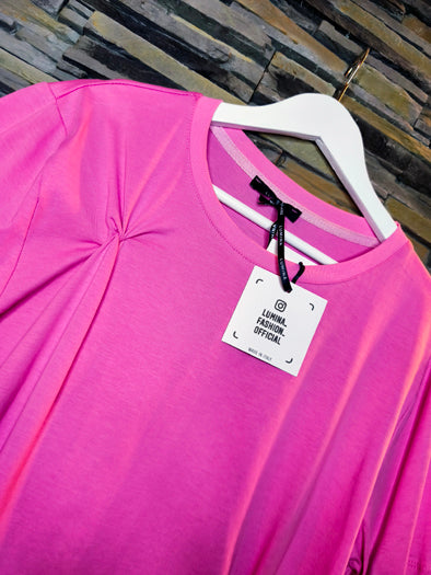 T-Shirt drappeggi Lumina