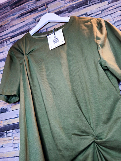 T-Shirt drappeggi Lumina