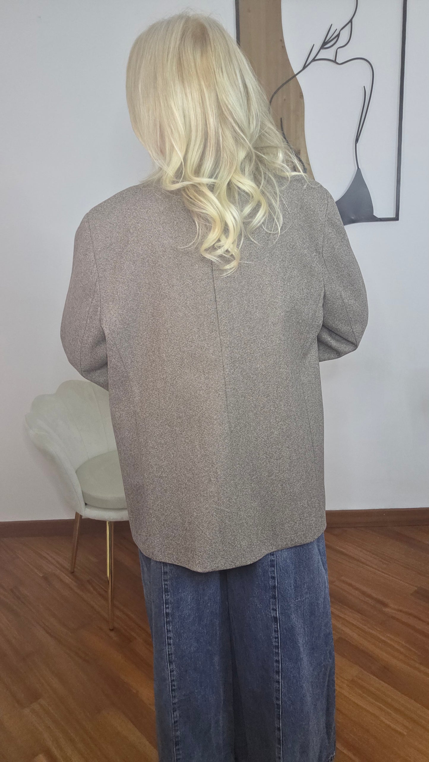 Giacca spigata Lumina