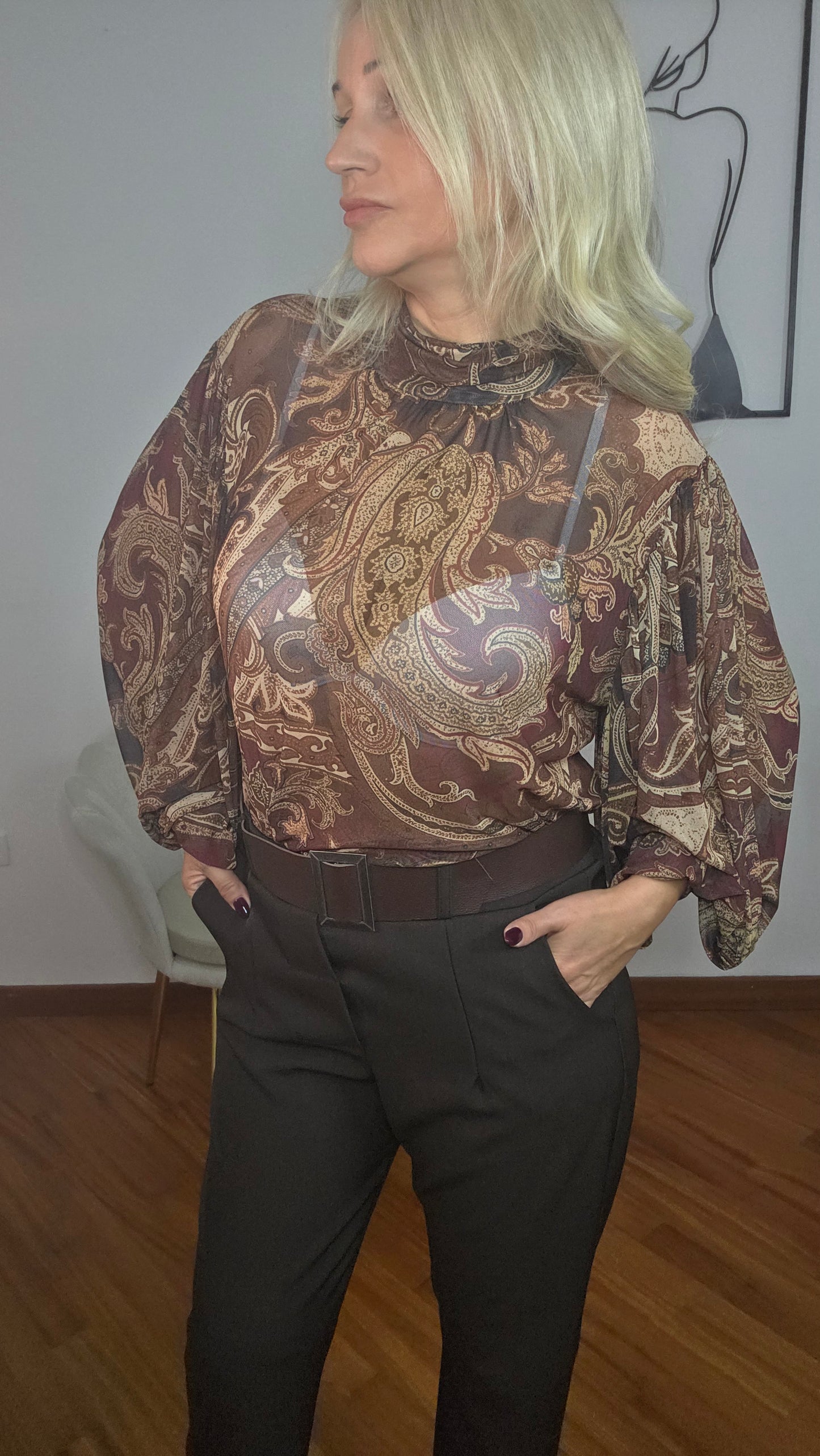 Blusa Paisley Lumina