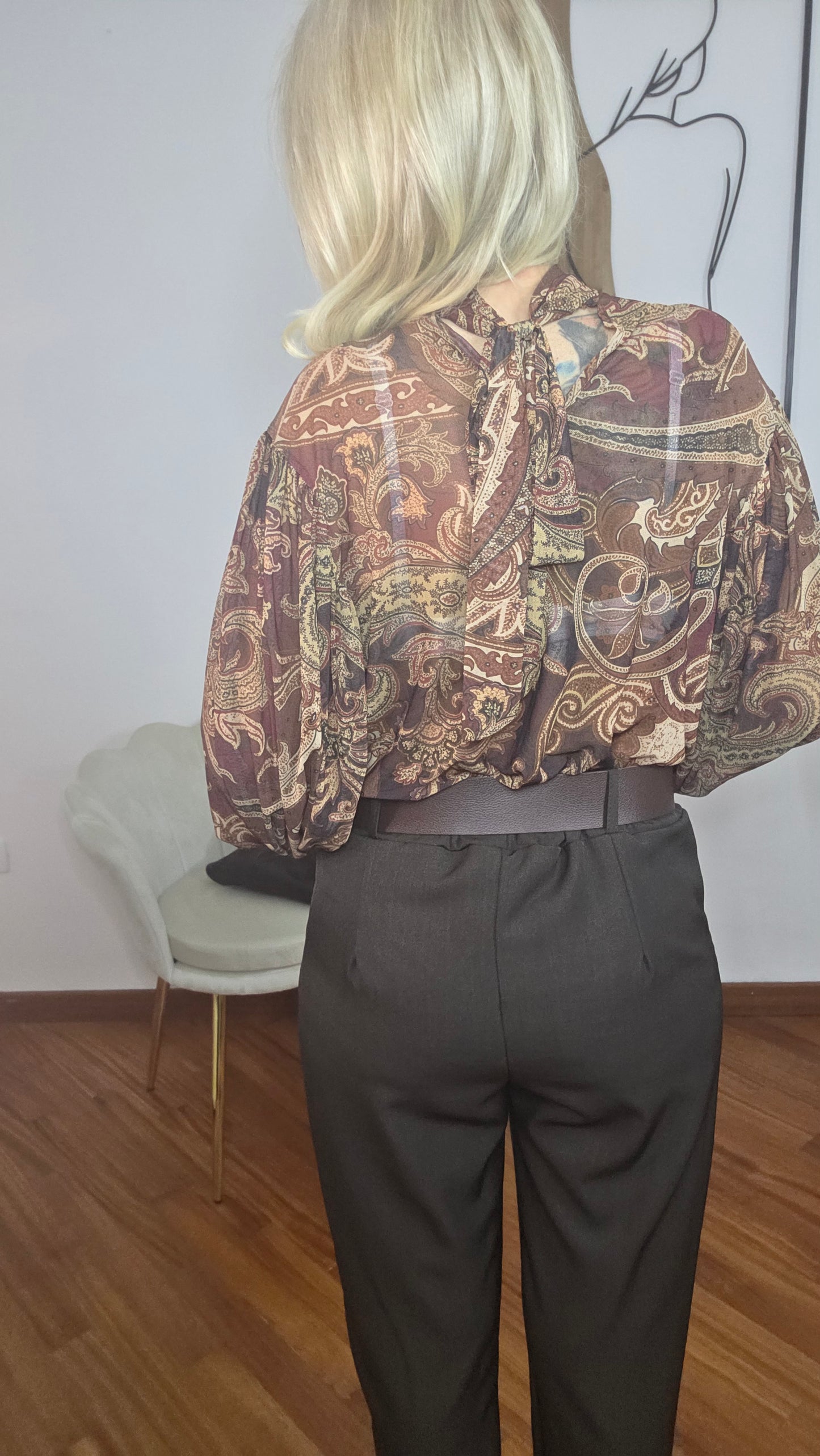 Blusa Paisley Lumina