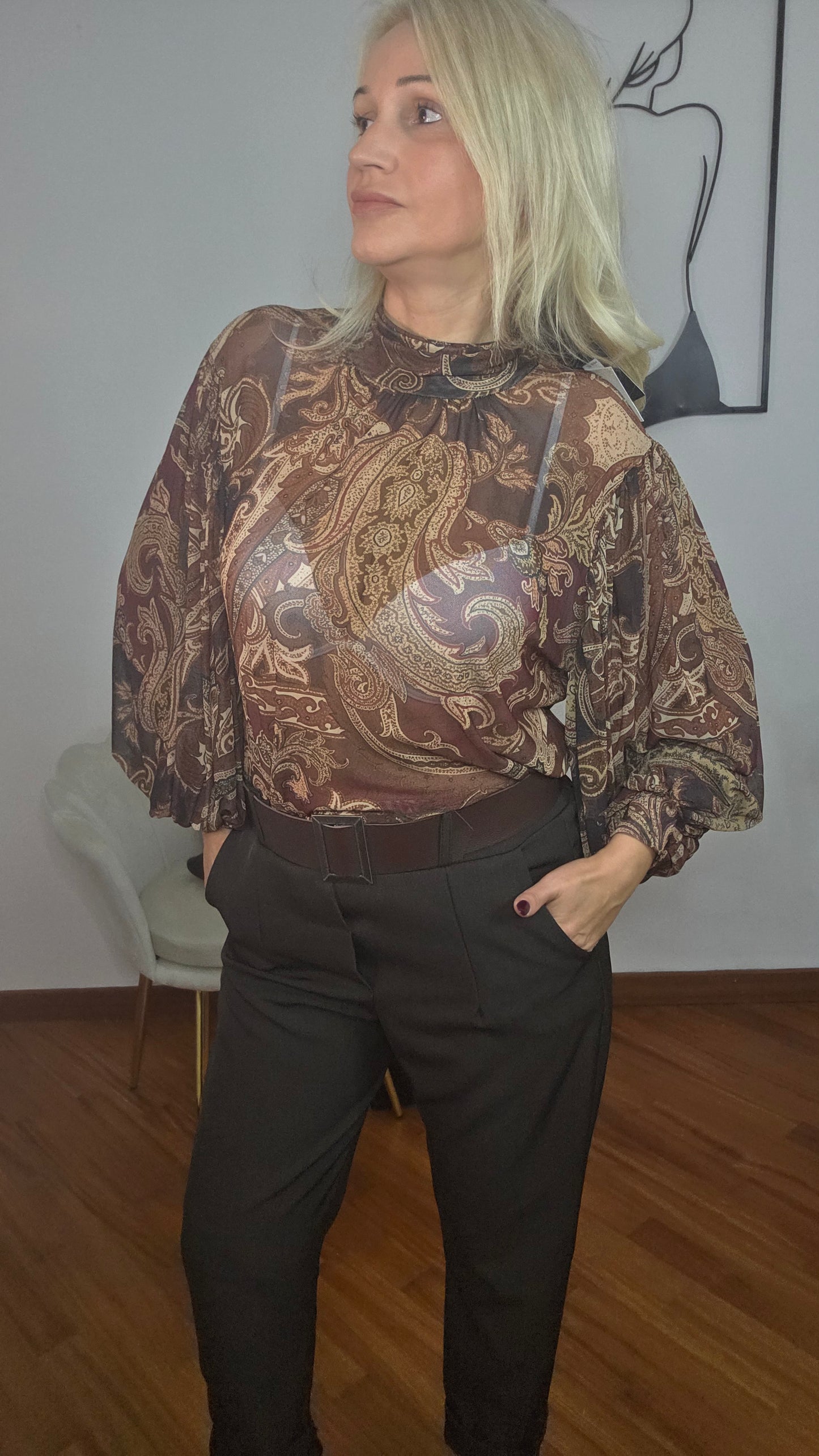 Blusa Paisley Lumina