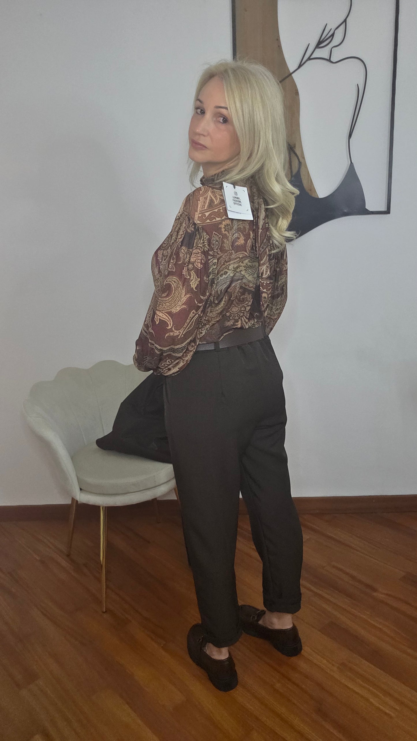 Blusa Paisley Lumina