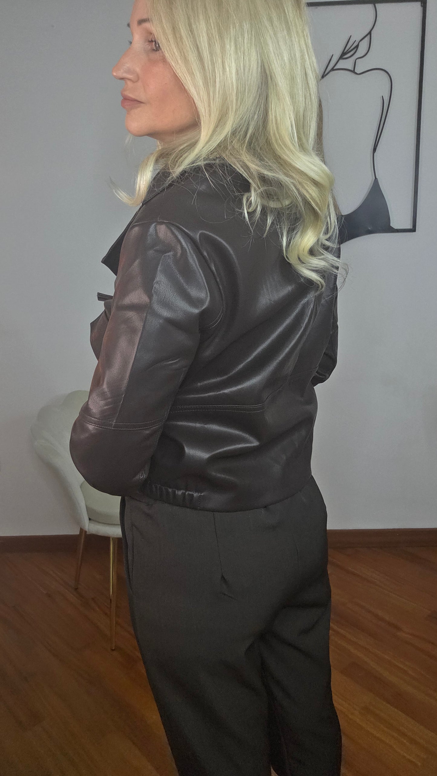 Chiodo Rider Marrone