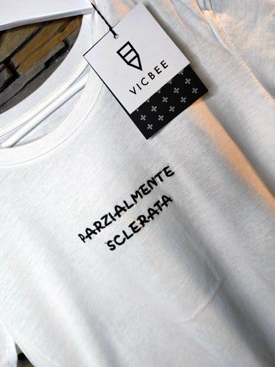T-Shirt "Parzialmente Sclerata"